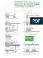 Soal UTS IPA 7 2021