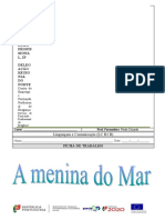 FICHA DE TRABALHO #18 - Menina Do Mar - Várias Fichas de Trabalho