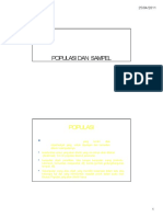 Populasi Dan Sampel Dan Teknik Sampling PPT Compatibility Mode Dikonversi