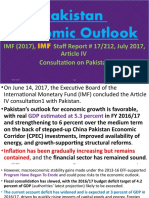 Lec 4th Week Pakistan Economic Outlook