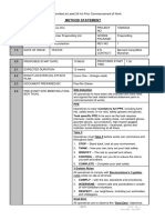 Method Statement: HS-06 - Rev 3 Issue Date - Sep 2019