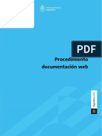Procedimiento Doc Web
