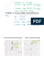 Topic 2: Electric Potential