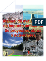 Manual de Evaluacion de Impacto Ambienta