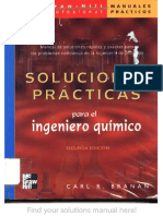 Soluciones Prácticas Para El Ingeniero Químico - Carl R. Branan