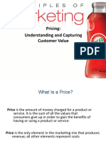 Pricing: Understanding and Capturing Customer Value: Publishing As Prentice Hall