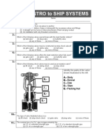 Intro To Ship Systems: Engr 540