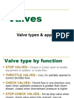 Valves: Valve Types & Applications