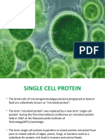 Single Cell Proteins Its Production From Chlorella and Spirulina
