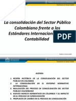 La Consolidaciã N Del Sector PÃºblico Colombiano Frente A Los EstÃ¡ndares Internacionales de Contabilidad
