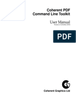 Coherent PDF Command Line Toolkit: User Manual