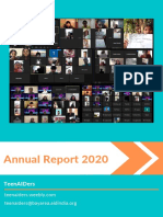 Teenaiders 2020 Annualreport