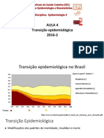 4a Aula Transicao Epidemiologia II Segundo Semestre 2016.2