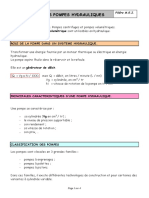 05 - Les Pompes Hydrauliques