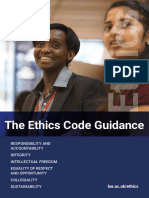 The Ethics Code Guidance