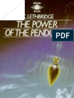 T C Lethbridge the Power of the Pendulum