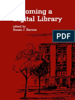 (Books in Library and Information Science Series) Susan J. Barnes - Becoming a Digital Library (Books in Library and Information Science Series)-Marcel Dekker Inc (2003)