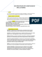 El Ambiente Como Determinante de La Salud Mental