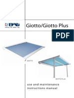 Giotto/Giotto Plus: Use and Maintenance Instructions Manual