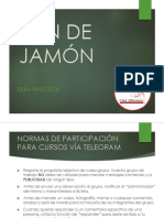 Curso de Pan de Jamón Vía Telegram