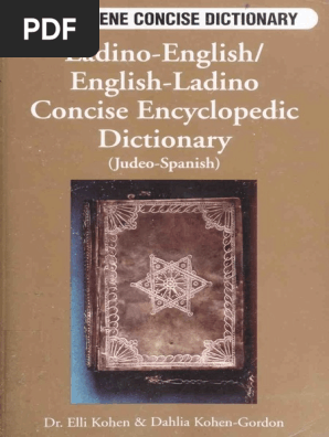 ladino concise encyclopedic dictionary