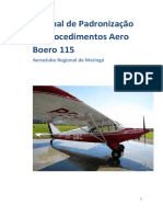 Manual de Padronização AeroBoero155
