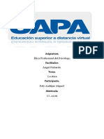 Tarea 1 de Etica Profecional.