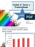 Estadística 1 Gráficos 6° Básico