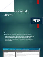 Administracion de Discos