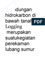 5kandungan Hidrokarbon Di Bawah Tanah