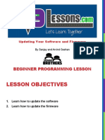 Beginner Programming Lesson: Updating Your Software and Firmware