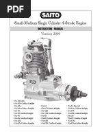 SAITO/FA-45s美品　説明書付き SAITO/FA-45s美品 説明書付き Yahoo!オークション - エンジン