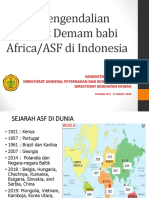 Pengendalain ASF Di Indonesia