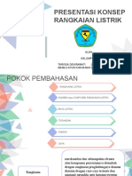 Presentasi Konsep Rangkaian Listrik: Oleh: Kelompok 4 Tarissa Devirawati (20250011) MAMLU'ATUN KHASANAH (20250013)