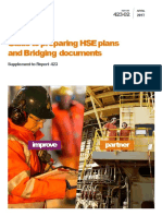 Guide To Preparing HSE Plans and Bridging Documents: Improve Partner
