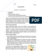 Alimentación y alergias en lactantes