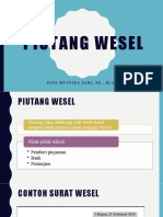Piutang Wesel