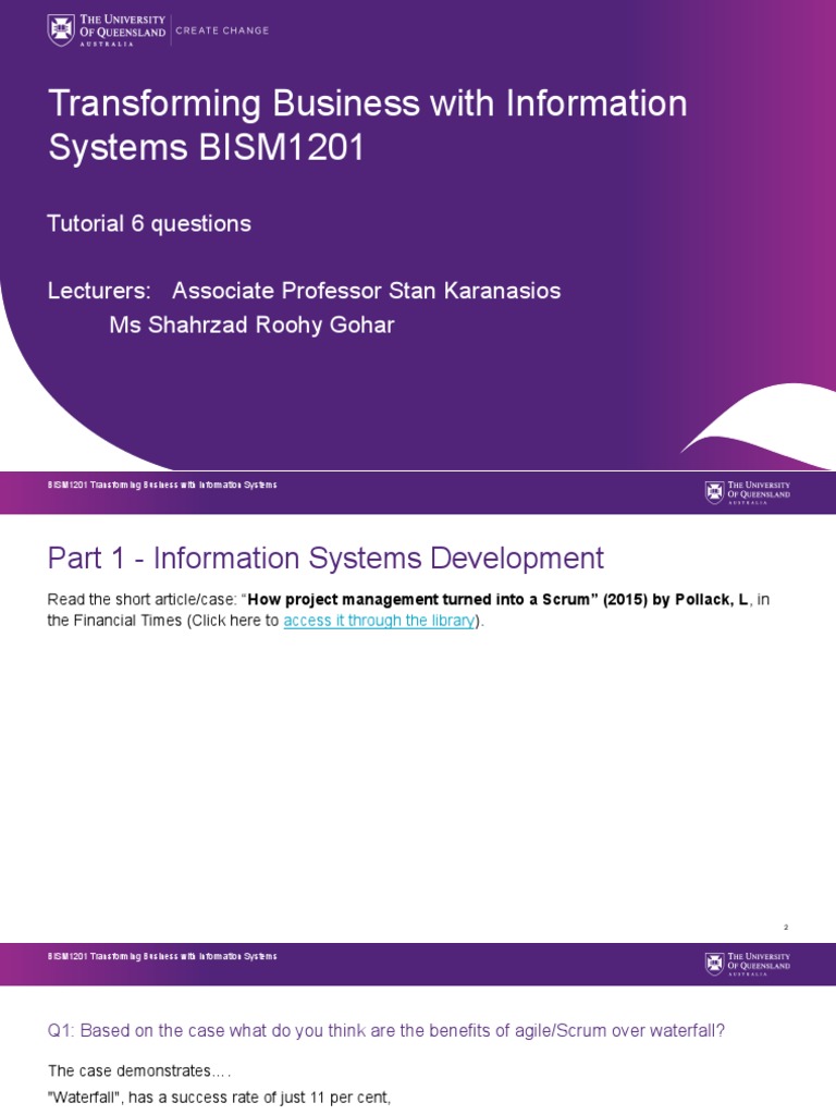 Tutorial 6 Activities Answers | PDF | Agile Software Development ...