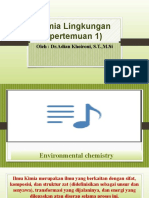 Dasar Kimia Lingkungan