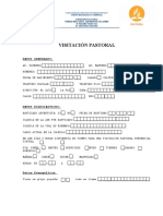 Ficha de Visitacion Adaministracion - Pastoral