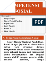 Kompetensi Sosial - Kelompok 4