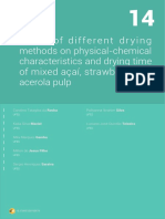 Effect of Different Drying Methods On Physical-Chemical Characteristics and Drying Time of Mixed Açaí, Strawberry and Acerola Pulp