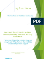 Working From Home: The New Norm For The Oil and Gas Industry