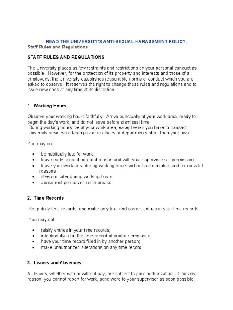 Sample Company Regulation | PDF | Confidentiality | Safety