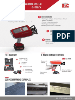 E-Mark: Wireless Dot Peen Marking System