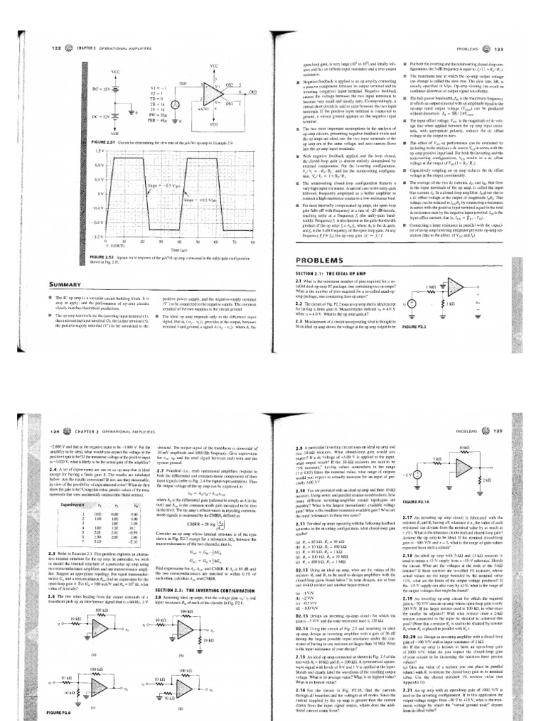 Op-Amp Basics for Engineers | PDF | Operational Amplifier | Amplifier