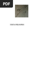 Livro - Juristas Filosofos - Clóvis Beviláqua