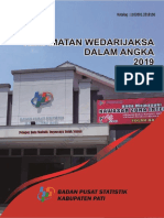 Kecamatan Wedarijaksa Dalam Angka 2019
