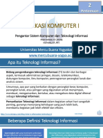 P02-APLIKOM1-Pengantar Sistem Komputer Dan Teknologi Informasi