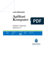 UMB010 Aplikom1 - 03-Sistem Operasi